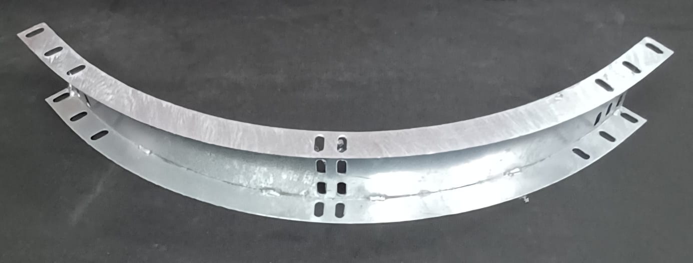 AS38 x 114 MDCT External (Dropper) Bend (450mm Rad) HDG